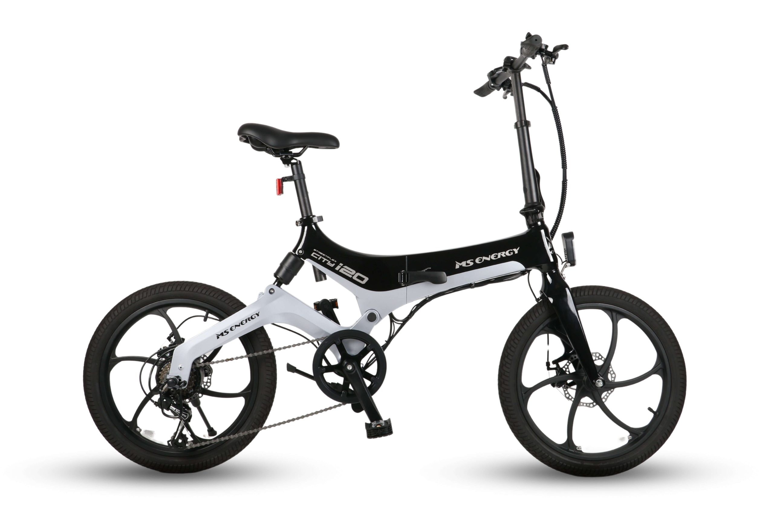 Bicicletă electrică pliabilă pentru navetă mixtă când o poți combina cu mașina sau transportul public